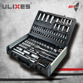 122pc 1/4" & 1/2"DR. Socket & BIT SET