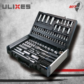 126pc 1/4" & 1/2"DR. Socket & BIT SET