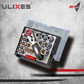 20pc  180° Tool Case Color BIT & Socket Set