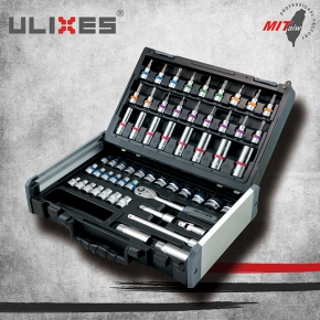 57pc 3/8"DR. Color Socket & BIT SET