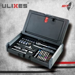 42pc 1/4"DR. Color Socket & BIT SET