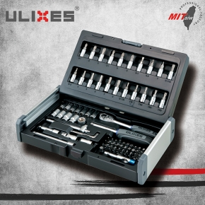 76pc 1/4"DR. Socket & BIT SET