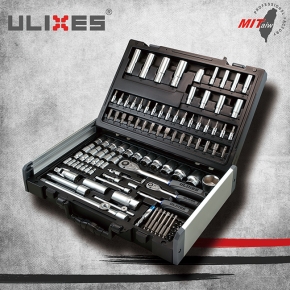 113pc 1/4" & 1/2"DR. Socket & BIT SET