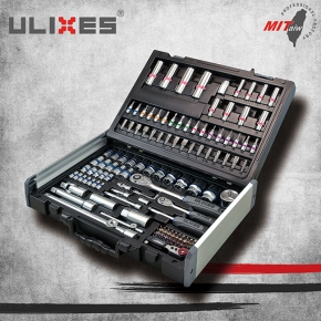 127pc 1/4" & 1/2"DR. Color Socket & BIT SET