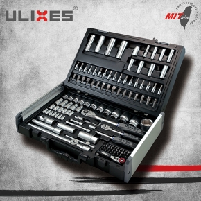 127pc 1/4" & 1/2"DR. Socket & BIT SET