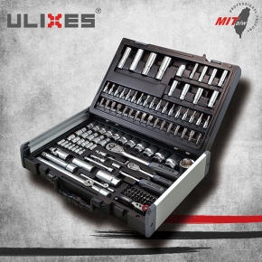 127pc 1/4" & 1/2"DR. Socket & BIT SET