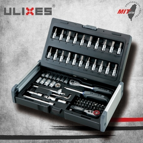 77pc 1/4"DR. Socket & BIT SET